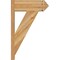 Ekena Millwork Traditional Rough Sawn Arts and Crafts Outlooker, Western Red Cedar, 8"W x 22"D x 34"H OUT08X22X34TRA03RWR - alternate 3